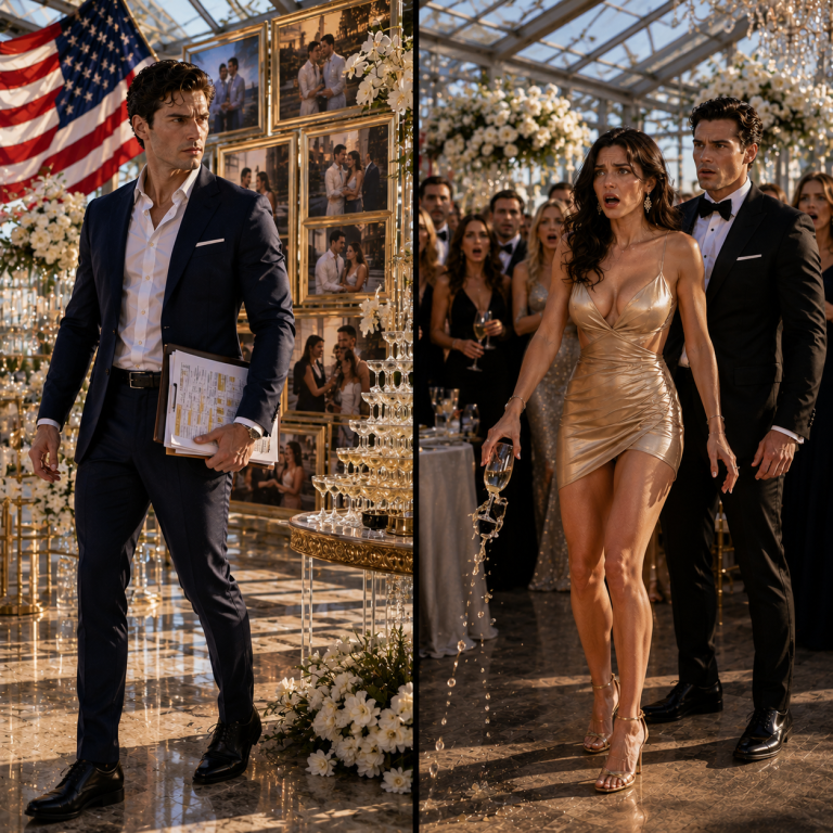 HE FOUND HIS FIANCÉE’S SECRET ENGAGEMENT PARTY ON AN INVOICE — THEN WALKED INTO THE VENUE WITH THE PROOF