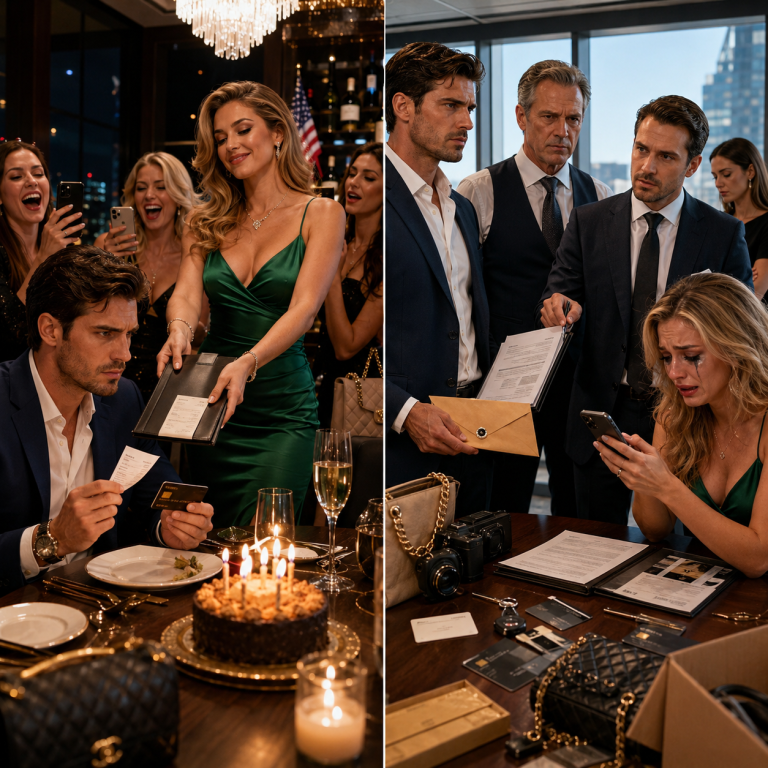 My Girlfriend Called Me Her “Sponsor” at Her Birthday Dinner, Then Tried to Dispute the Bill—So I Exposed the Truth and Walked Away