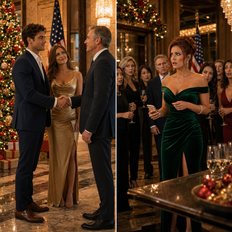 SHE TOLD EVERYONE I WAS JUST HER FRIEND — SO I SHOWED UP TO HER CHRISTMAS PARTY WITH A DATE