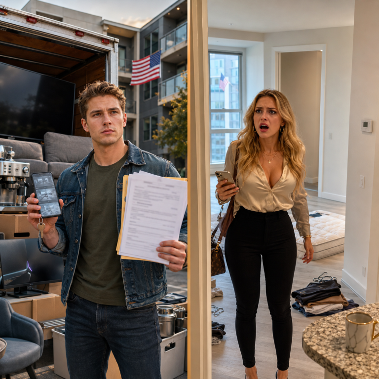 My Girlfriend Kicked Me Out Because Her Name Was on the Lease—So I Took Every Piece of Furniture I Paid For and Exposed Her Apartment Scam
