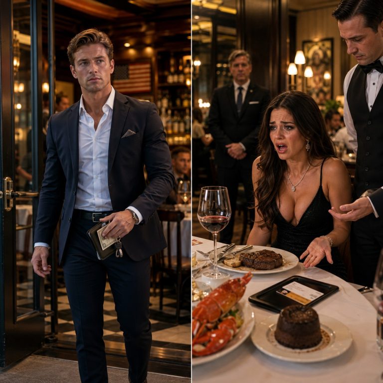 THE WOMAN WHO SAID “YOUR MONEY IS OUR MONEY” PANICKED WHEN I PAID ONLY FOR MY MEAL AND LEFT HER WITH A $300 STEAKHOUSE BILL