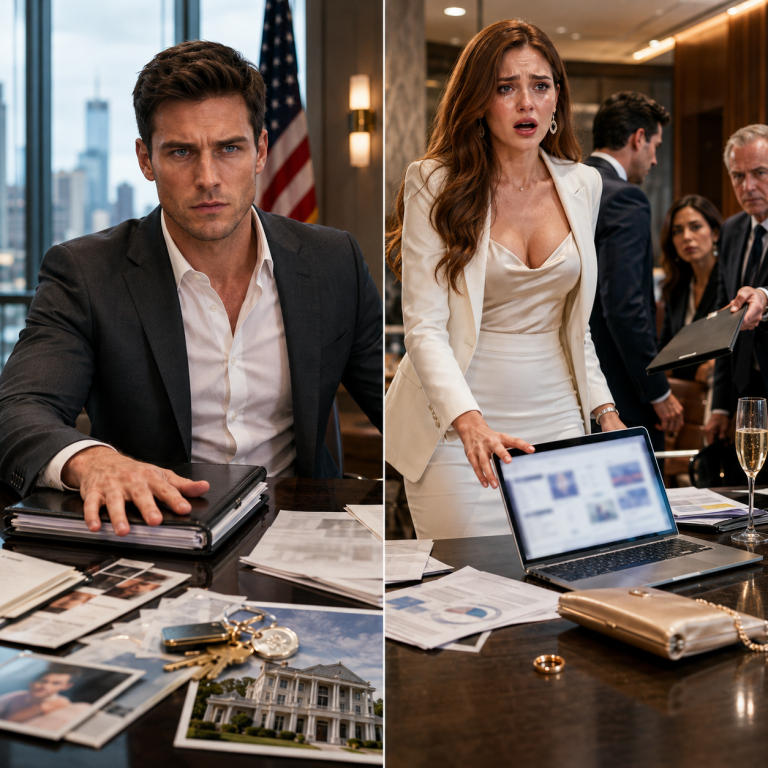 My Wife Called Me Her Housekeeper in Front of Investors—Then Her Secret Betrayal, Forged Signature, and Fake Dream Were Exposed