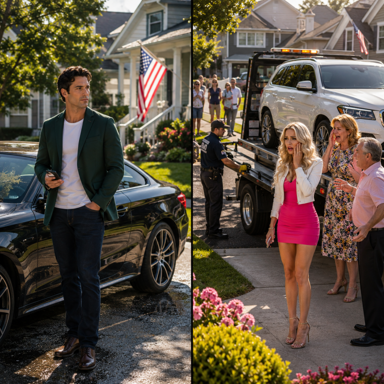 SHE SAID SHE DIDN’T NEED ME AFTER I CO-SIGNED HER SUV — THEN THE REPO TRUCK ARRIVED IN FRONT OF EVERYONE