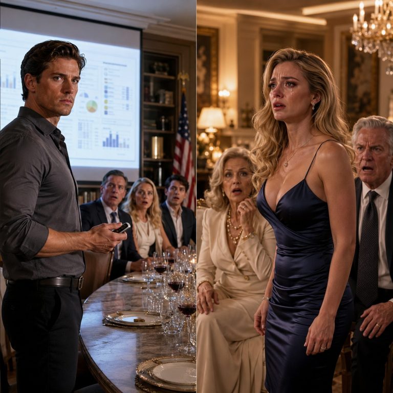 My Wife’s Family Forced Me to Apologize at Dinner—So I Exposed Their $12,000 Betrayal, Hidden Lies, and Marriage Revenge on a Projector