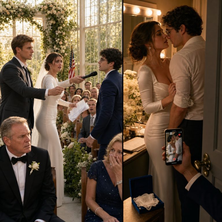 I Heard My Fiancée Rehearsing Her Real Wedding Vows to Another Man the Night Before Our Ceremony — And I Recorded Everything