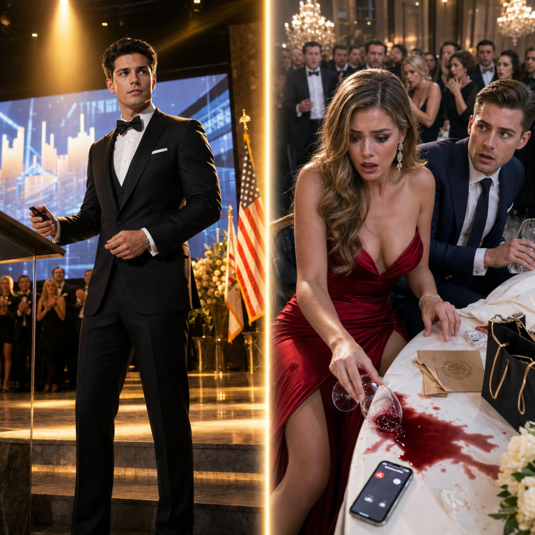 MY GIRLFRIEND DENIED KNOWING ME AT A LUXURY GALA—SHE DIDN’T KNOW I WAS THE MILLIONAIRE CHAIRMAN HOSTING IT