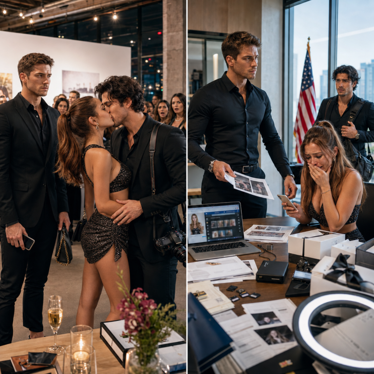 My Girlfriend Kissed Her Photographer at a Brand Event and Said I Didn’t Match Her Image, So I Walked Away—Then Her Lies Got Exposed and Karma Destroyed Everything