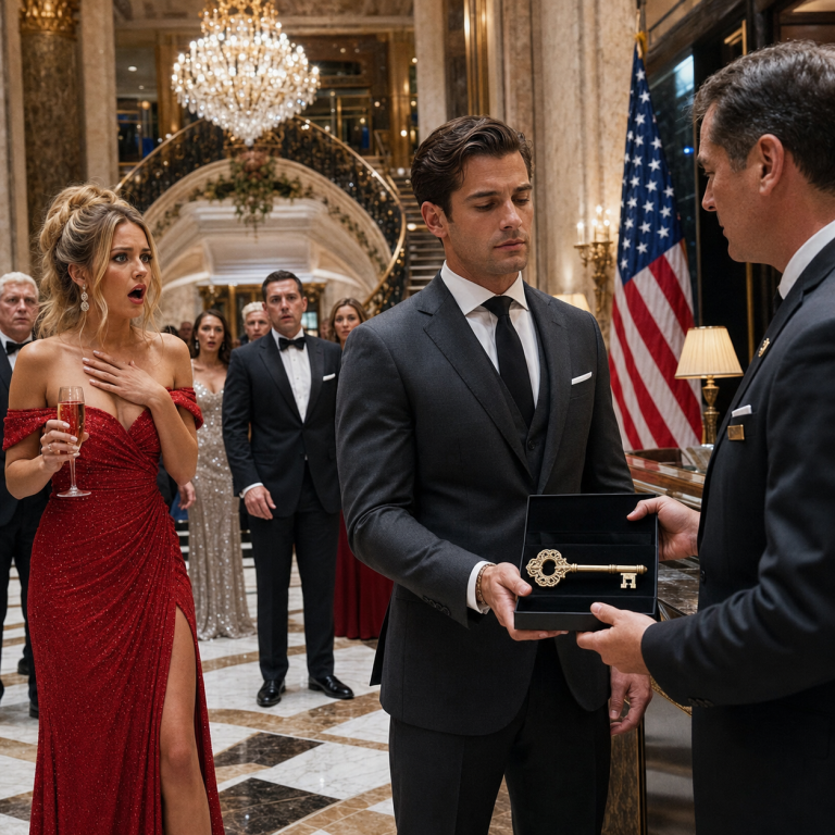 MY WIFE INVITED ME TO A LUXURY HOTEL GALA JUST TO “KEEP UP APPEARANCES” — THEN THE HOTEL MANAGER HANDED ME THE MASTER KEY