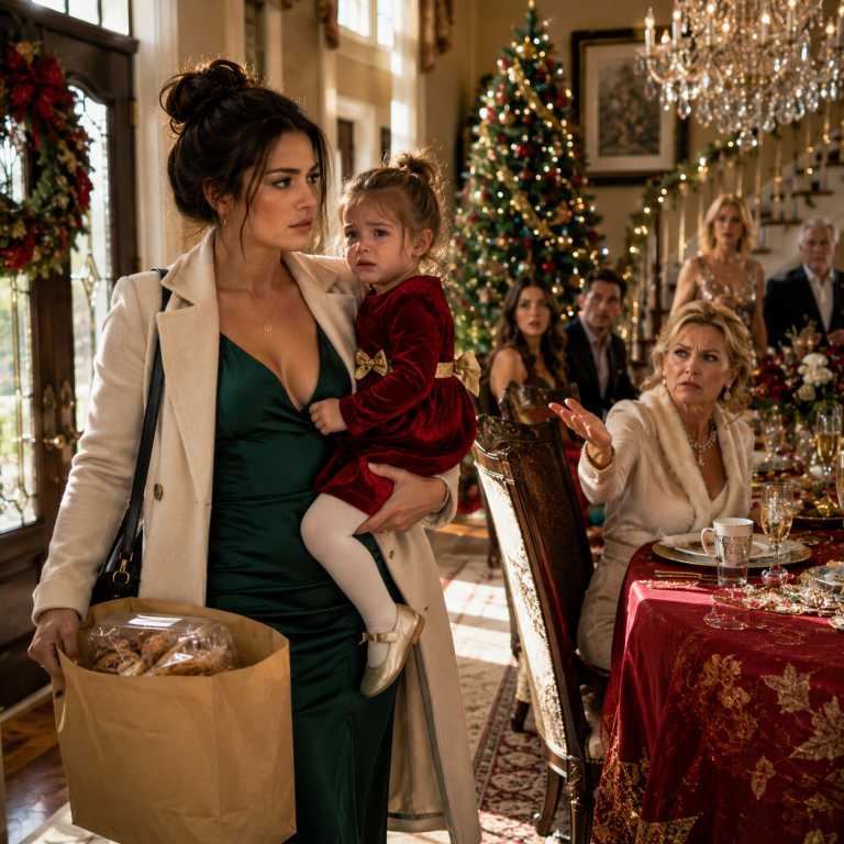 I Walked Into The Christmas Brunch With My Daughter. My Mom Rolled Her Eyes And Said…
