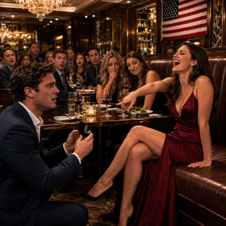 So Delusional. Imagine Thinking I’d Marry Him.” She Laughed After I Proposed In Front Of Her Fri…