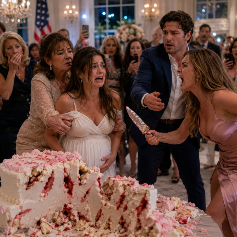 My Sister Stabbed My Baby Shower Cake 47 Times, Screaming “YOU RUINED MY LIFE!”
