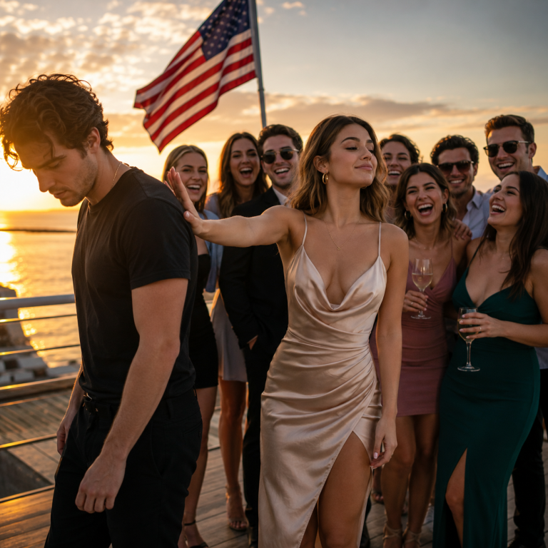 In The Middle Of A Group Photo, She Sneered. Move Out Of The Picture. Your Face Is Ruining….