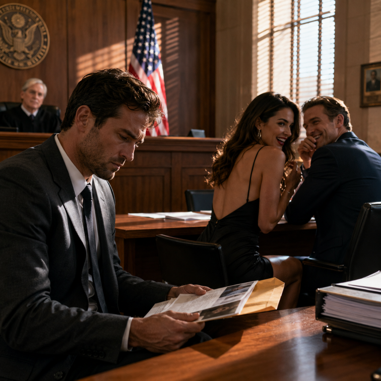 I Walked Into Court Late—My Wife and Her Lover Smiled Until Everything Turned Against Them