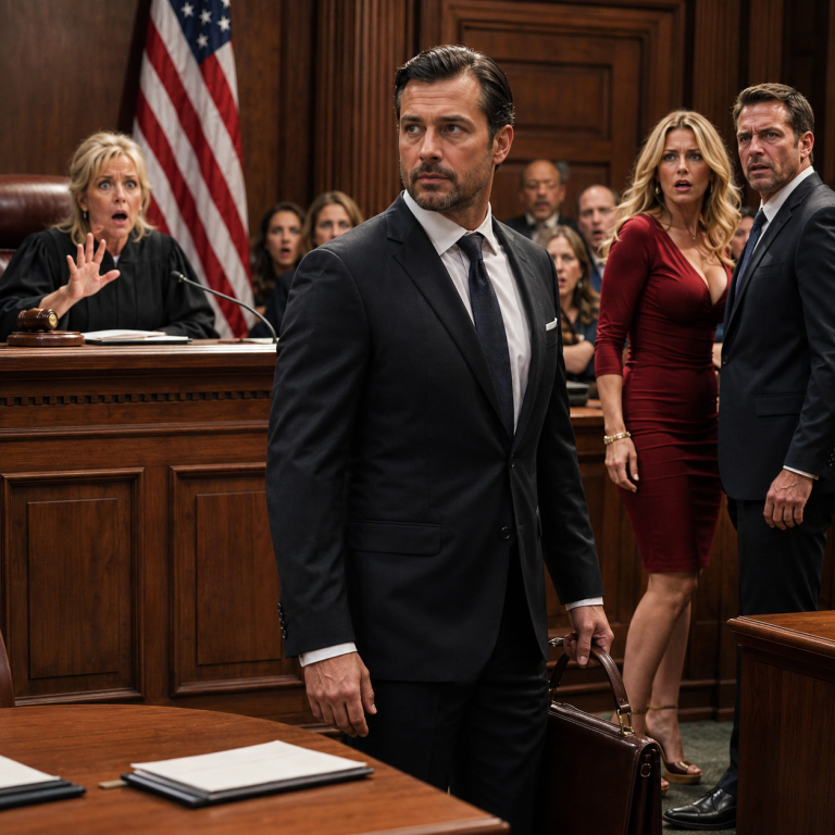 My Ex Laughed As I Entered The Courtroom Her New Man Whispered ‘He’s Cheating Wife