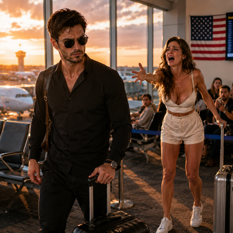 My Girlfriend Said: “Get Us Better Seats Or I’m Walking Away In The Airport.” I Replied: “Okay.”