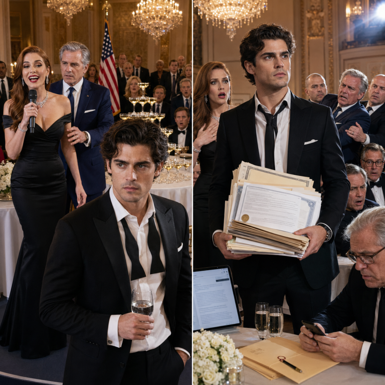 MY WIFE ANNOUNCED OUR DIVORCE AT MY COMPANY PARTY TO HUMILIATE ME—BUT SHE DIDN’T KNOW THE CEO HAD JUST GIVEN ME THE DECIDING SHARES