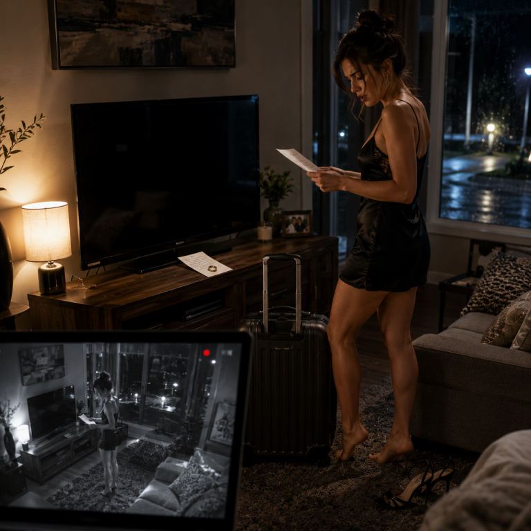 She Came Home After a “Friend’s Party” to a Missing Suitcase and a Note That Changed Everything