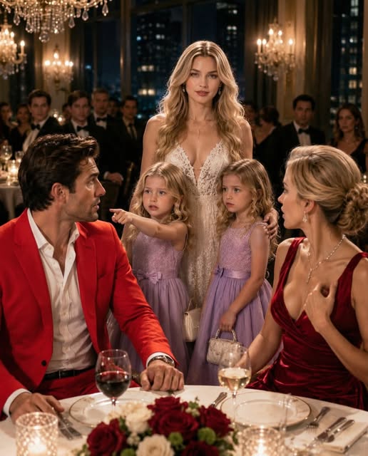 The Millionaire Was About to Announce His Perfect Engagement—Then Two Little Girls Walked Up, Looked Him in the Eyes, and Said, “You’re Our Dad”