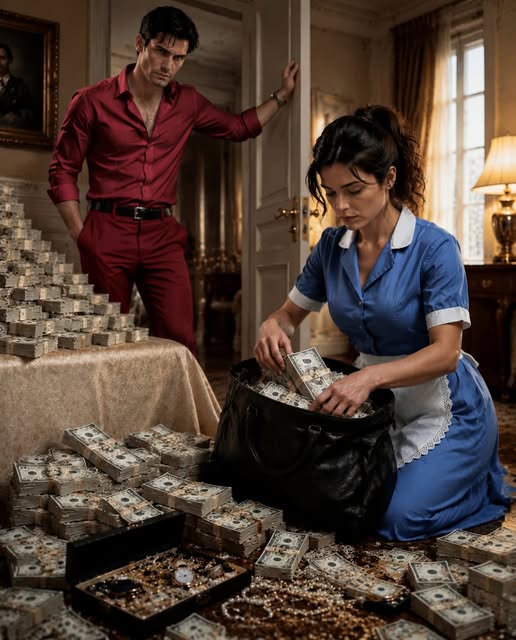 A Bankrupt Millionaire Caught His Housekeeper Surrounded by Cash—Then She Revealed Every Dollar Belonged to Him