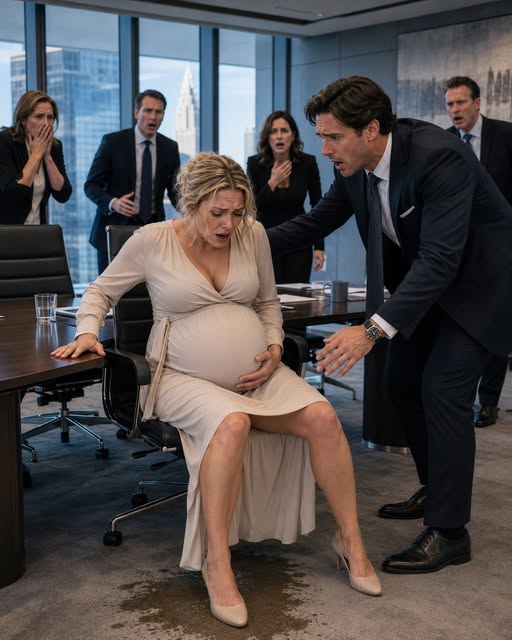 I Came to Sign My Divorce Papers Eight Months Pregnant—Then My Billionaire Husband Saw My Belly and Lost Control