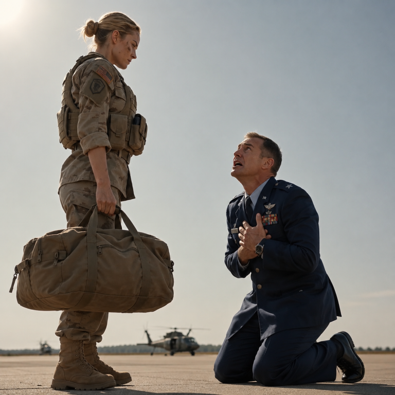 Commander Banned Her From the Base—He Fainted When 40 Special Ops Choppers Escorted Her…