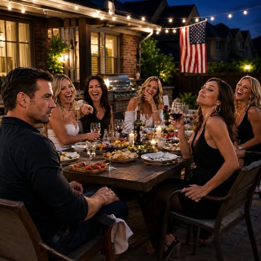 My wife smirked during dinner and said, “I could sleep with other men and still come back to take care of you in bed” — her friends laughed along, and I didn’t embarrass her in front of everyone, but ten minutes later, one quiet phone call from me turned the house she thought she was coming back to into the first place where she would pay the price.