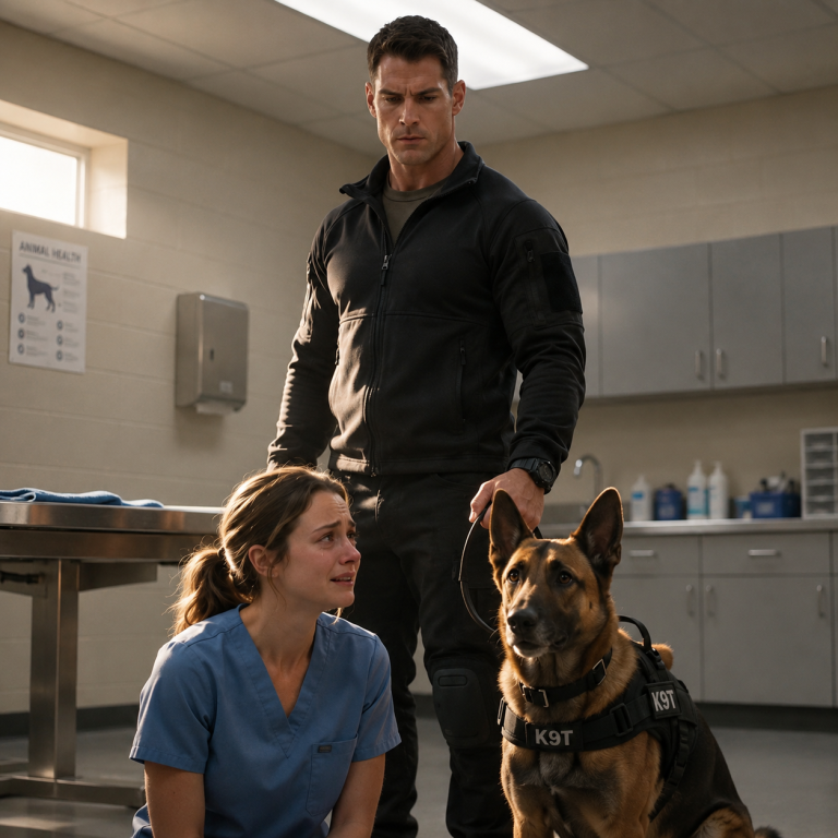 THE SEAL WARNED HIS K9 HAD “ENDED MEN”—THEN ONE FORGOTTEN COMMAND MADE THE DOG OBEY HER. THE TRUTH BURIED INSIDE THAT DOG WOULD BRING A DEAD MAN HOME.