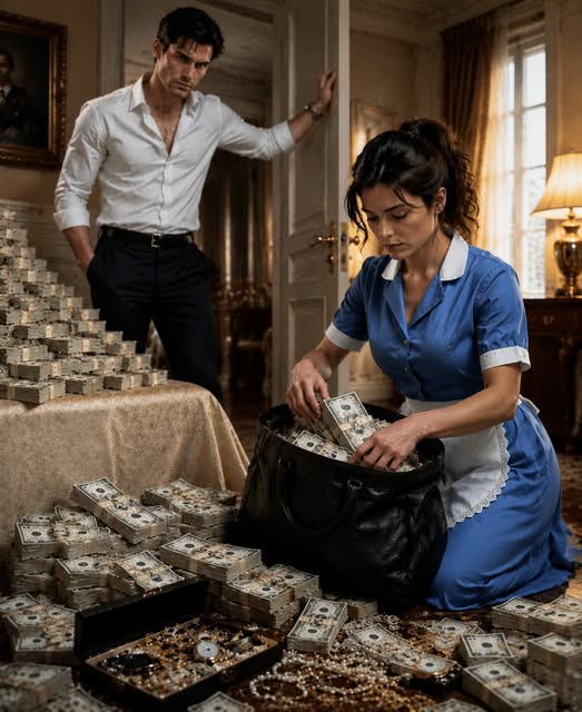 A Bankrupt Millionaire Caught His Housekeeper Surrounded by Cash—Then She Revealed Every Dollar Belonged to Him