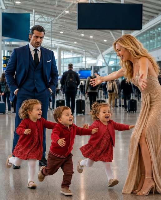 He Told Me to Raise the Baby Alone—Eighteen Months Later, He Saw Three Toddlers at Boston Logan Airport and Realized What He Had Lost