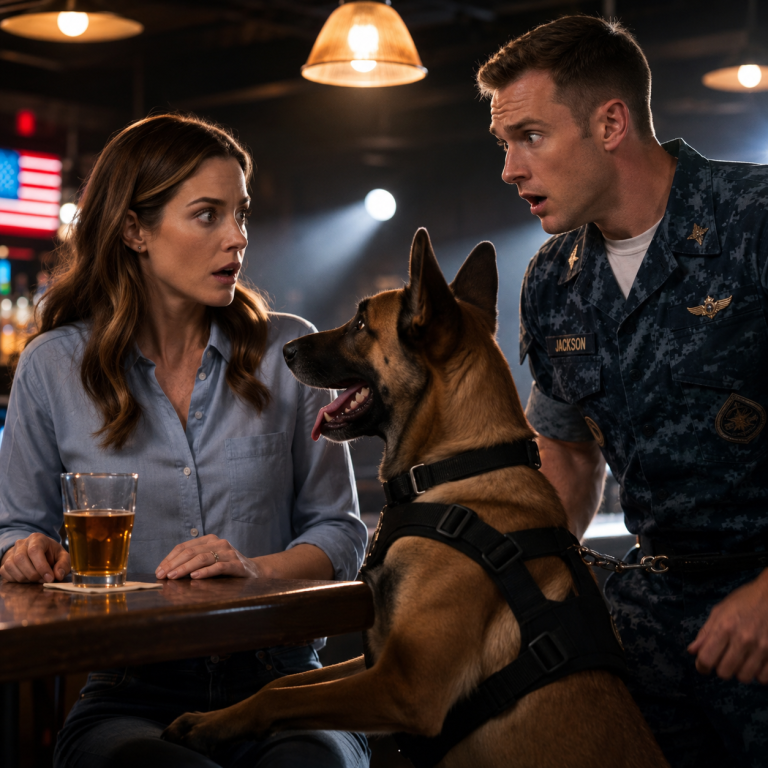 “Two Navy SEALs Called Me ‘Princess’ in a Bar—Then Their K9 Ran to Me and Exposed Who I Really Was.”
