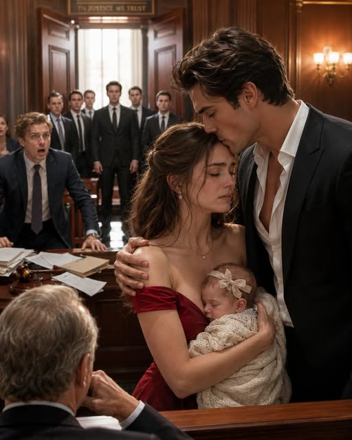 My ex-husband dragged me into court only a few months after I gave birth, determined to use his enormous fortune to take my baby away for one reason only: to hurt me.