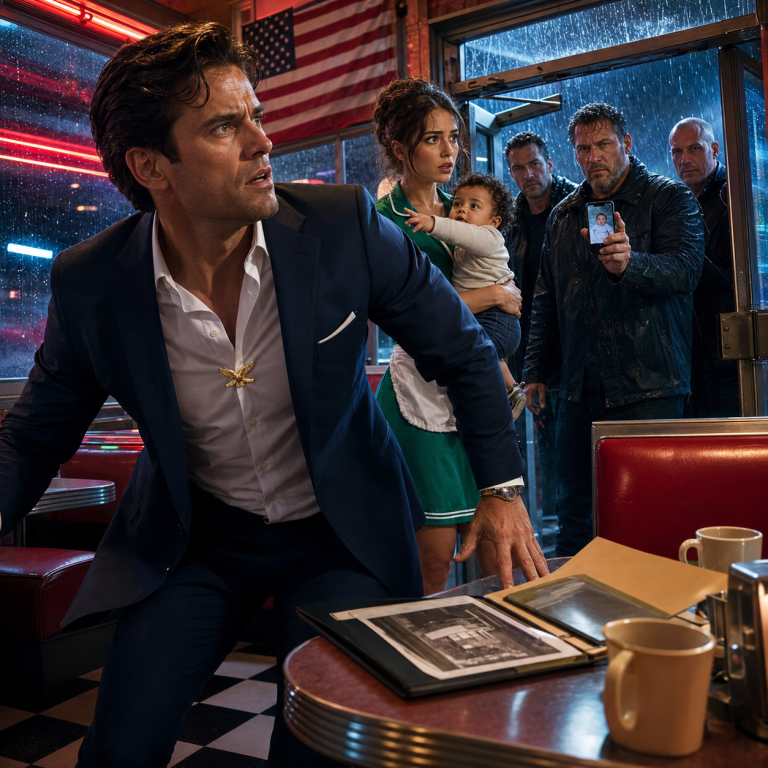 The Billionaire Ignored the Waitress Holding a Baby—Until the Child Repeated His Dead Father’s Last Words