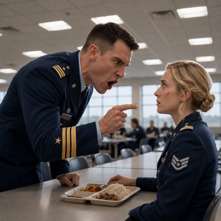 A Navy SEAL Hit Me in the Mess Hall and Laughed—Until the Admiral Called Me by the Name on His Sealed Orders. The Name He Spoke Was the Evidence That Destroyed Him.