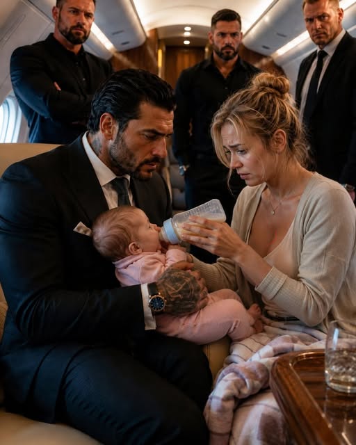 I breastfed a mafia boss’s starving baby at 35,000 feet—and moments later, he looked me in the eyes and made a promise that sounded more like a life sentence than a thank-you. By the time I realized what I had stepped into, there was no turning back.