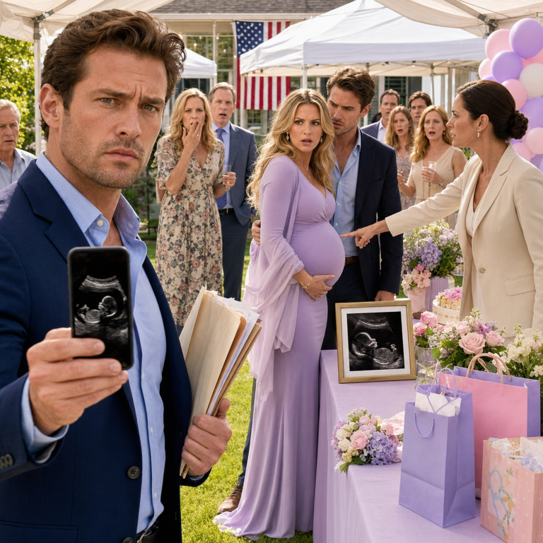 My Wife Invited Her Lover to Our Baby Shower—Then the Doctor Walked In and Asked Why the Due Date Didn’t Match