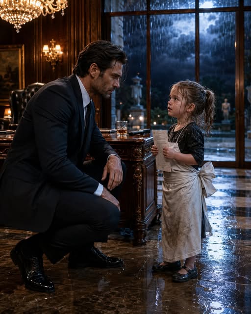THE MAFIA BOSS FROZE WHEN A LITTLE GIRL WALKED INTO HIS MANSION AND SAID, “MY MOM COULDN’T COME TODAY…”
