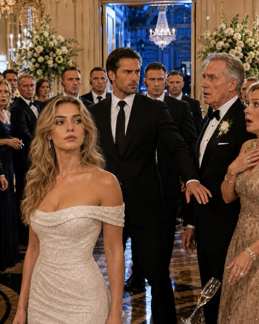 My Father Shoved Me Into a Fountain at My Sister’s Wedding—Twenty Minutes Later, My Husband Arrived With Federal Security