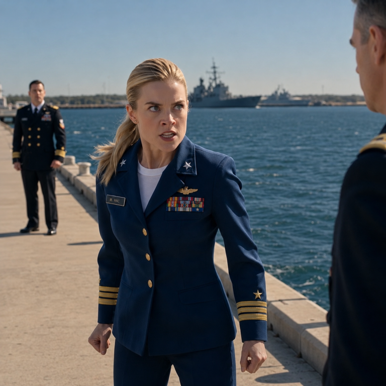 A Navy SEAL Shoved Me Into the Water for Laughs—Then My Drenched Uniform Revealed the Three Stars He Should Have Saluted