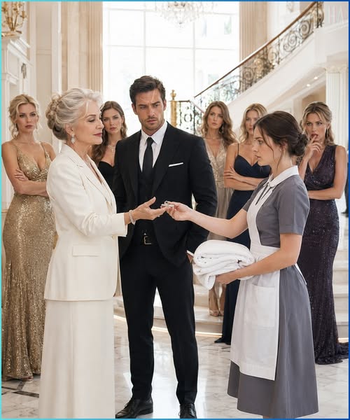 THE MAFIA BOSS’S MOTHER TESTED FIVE WOMEN WITH THE FAMILY RING—ONLY THE LAUNDRY GIRL RETURNED IT
