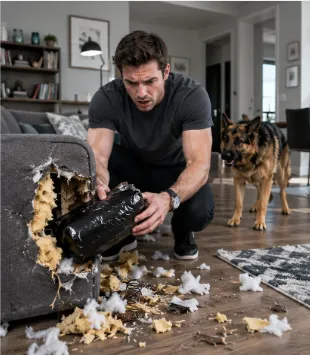 My Dog Wouldn’t Stop Attacking the New Couch. What I Found Inside Was Meant to Stay Buried Forever