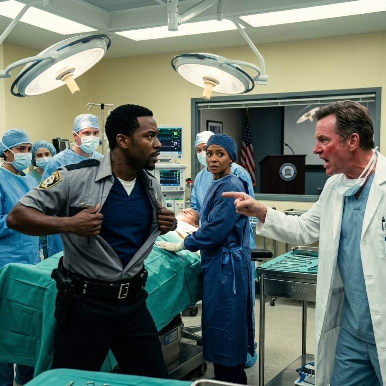 They Stripped the Country’s Best Surgeon of His License for a Death He Didn’t Cause. For Two Years I Guarded the Same Hospital. Then a Patient Was Dying, the Whole Team Froze, and the Chief Screamed “Get the Guard Out” — So I Tore Off My Uniform and Said, “Let Me.”