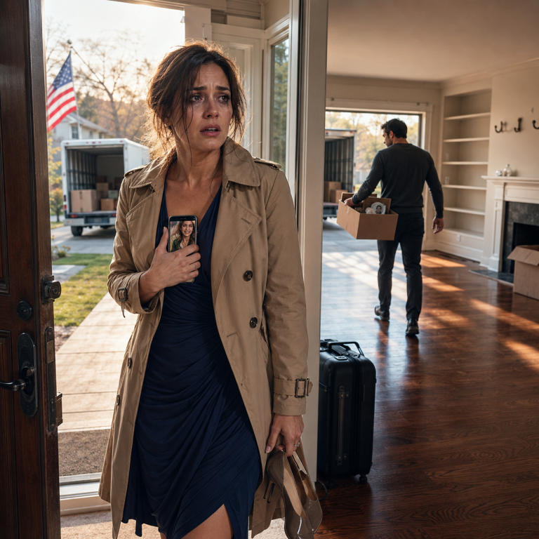 After a reckless night on a business trip, I woke up in bed with my director, my phone full of missed calls from my husband. But when morning came, I rushed home and found that Caleb had emptied our entire house. He sent only one message: “Don’t explain the bed… explain why you looked so happy in that picture.”