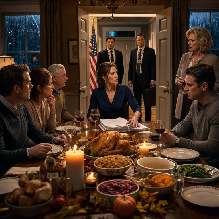AT THANKSGIVING, MY MOTHER-IN-LAW CALLED ME A FREELOADER—THEN AN IRS AGENT ASKED WHY MY HUSBAND FILED TAXES UNDER MY NAME