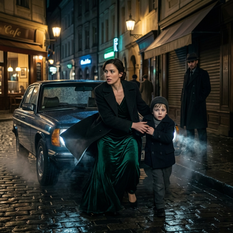 A Powerful Billionaire Chased Me Through a Crowded Auction Hall and Broke Down Crying the Moment He Saw My Face and My Little Son—But I Had Lost My Memory, and I Had No Idea Who the Man Kneeling and Begging in Front of Me Even Was