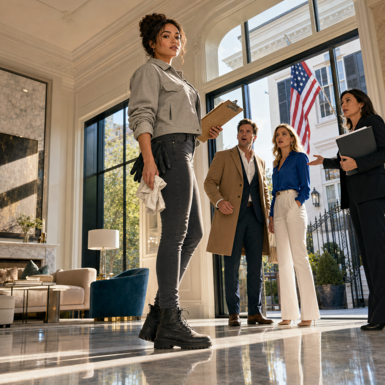 MY EX-HUSBAND BROUGHT HIS NEW WIFE TO BUY THE HOUSE I WAS CLEANING—THEN THE REALTOR CALLED ME THE OWNER