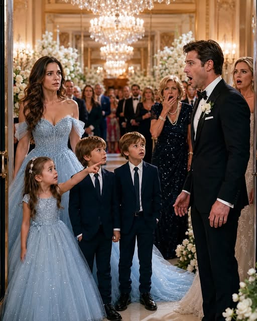 “My Husband Blamed Me for Eleven Years of Childlessness—Then Three Children Walked Into His Wedding