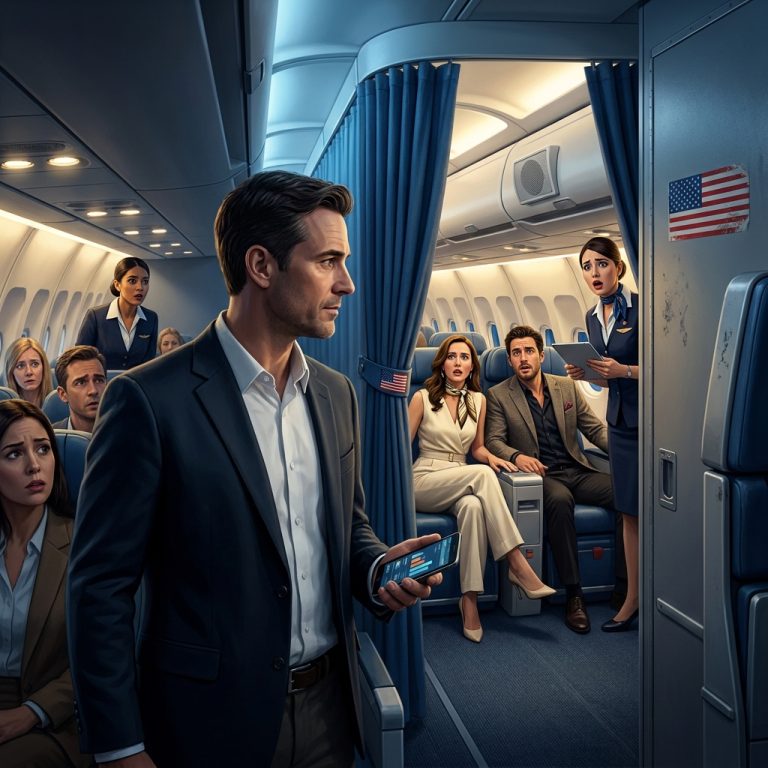 My Wife Flew First Class With Her Lover While I Sat in Economy—Then the Captain Announced My Name