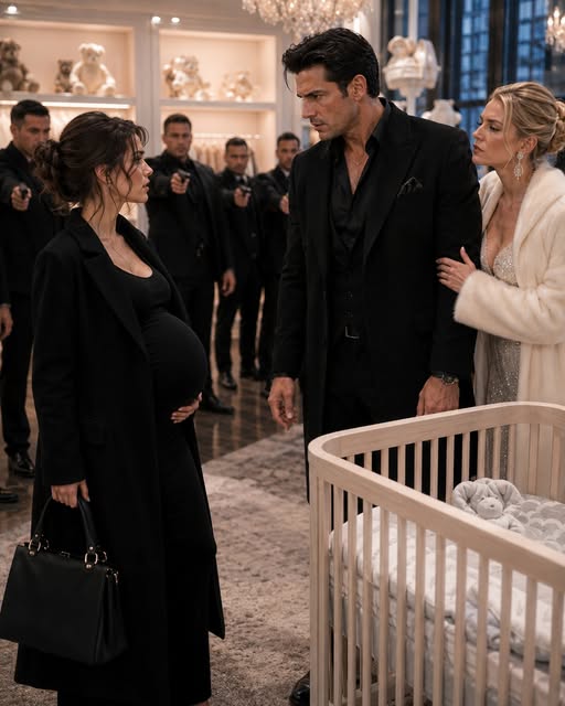 I was eight months pregnant and secretly shopping for my baby when I ran into my ex-husband—the most feared mafia boss in New York.
