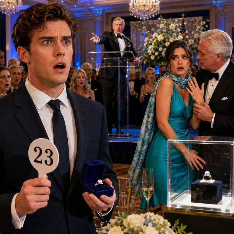 My Wife Said She Was At A Charity Gala For Work — Then The Auction Host Thanked Me For Donating Her Engagement Ring
