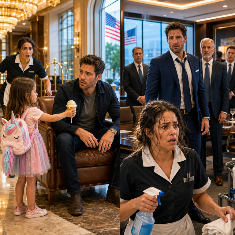 The CEO Pretended To Be A Guest At His Own Hotel — Until A Housekeeper’s Little Girl Exposed The Truth With Melting Ice Cream